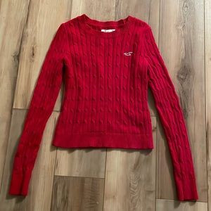 Hollister Red Sweater